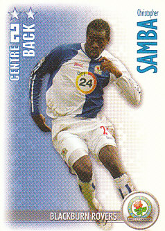 Christopher Samba Blackburn Rovers 2006/07 Shoot Out #371